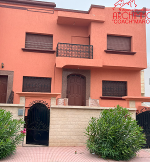 image de propriété - Villa 2 façades, quartier " EZZAYTOUNA" à EL Jadida